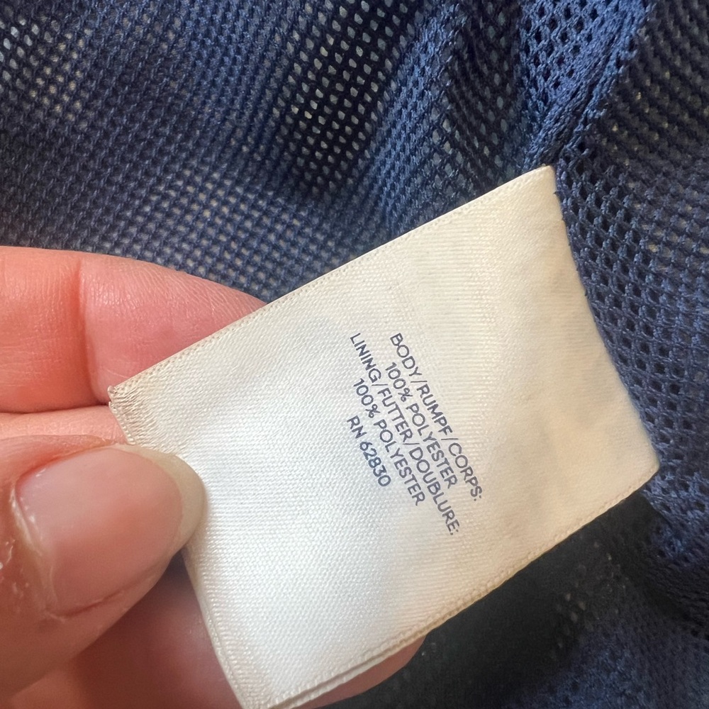 Lands' End Electric Blue Storm Jacket - Picture 6 of 7